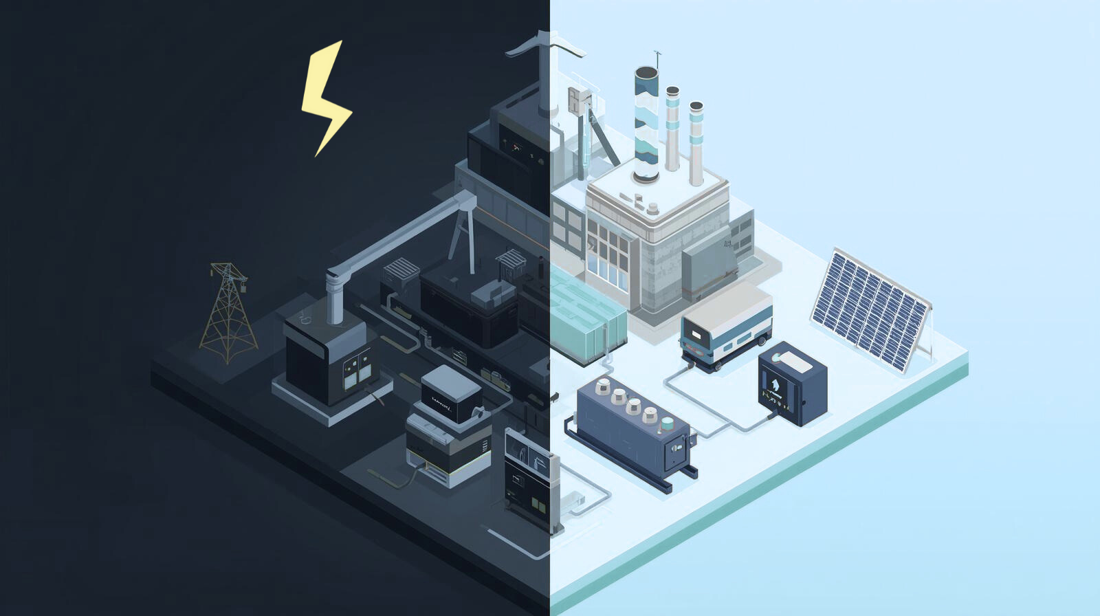 停電したらどうしよう — BCP対策・蓄電池