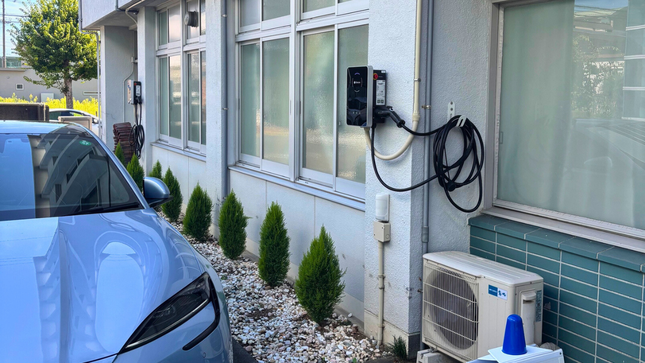 EV充電スタンド（6kW）6台 — 電気自動車用充電設備